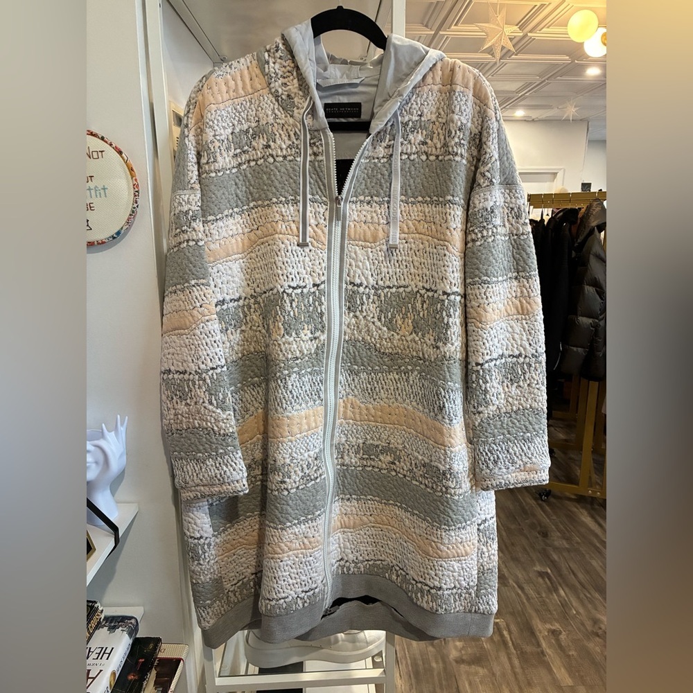 Beate Heymann street couture zip up jacket size 10